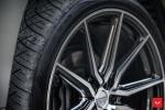 Lexus LX570 on Vossen Wheels (HF-3) (Nebula Gray Pearl) 2019 года